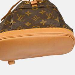 Pre Owned Louis Vuitton Mini Montsouris Monogram Canvas Backpack