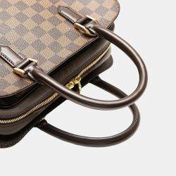 Pre Owned Louis Vuitton Brown Damier Ebene Triana