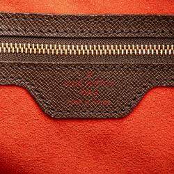 Pre Owned Louis Vuitton Brown Damier Ebene Triana