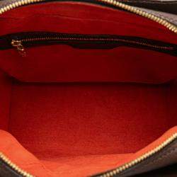 Pre Owned Louis Vuitton Brown Damier Ebene Triana