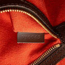 Pre Owned Louis Vuitton Brown Damier Ebene Triana