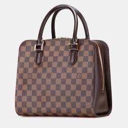 Pre Owned Louis Vuitton Brown Damier Ebene Triana