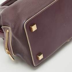 مملوكة مسبقًا Louis Vuitton Plum Suhali Leather L'Ingenieux PM Bag