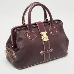مملوكة مسبقًا Louis Vuitton Plum Suhali Leather L'Ingenieux PM Bag