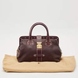 مملوكة مسبقًا Louis Vuitton Plum Suhali Leather L'Ingenieux PM Bag