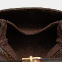 Pre Owned Louis Vuitton Brown Monogram Micro Metis
