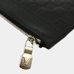 Pre Owned Louis Vuitton Damier Infini Pochette Discovery Clutch Bag