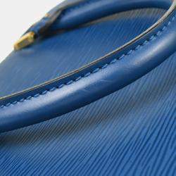 Pre Owned Louis Vuitton Blue Epi Pont Neuf Handbag M52055 MI1908
