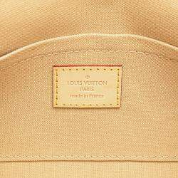 Pre Owned Louis Vuitton White Damier Azur Favorite MM