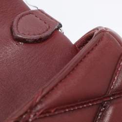 Pre Owned Louis Vuitton Bordeaux Malletage Leather GO-14 PM Bag