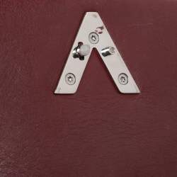 Pre Owned Louis Vuitton Bordeaux Malletage Leather GO-14 PM Bag