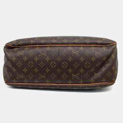 Pre Owned Louis Vuitton Brown Coated Canvas Delightful MM Bag