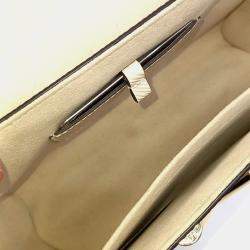 Pre Owned Louis Vuitton Cream Leather Epi Twist MM bag