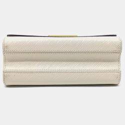 Pre Owned Louis Vuitton Cream Leather Epi Twist MM bag