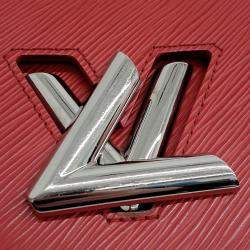 Pre Owned Louis Vuitton Red Epi Leather Epi Twist MM bag