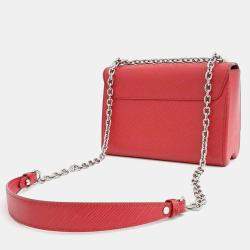 Pre Owned Louis Vuitton Red Epi Leather Epi Twist MM bag