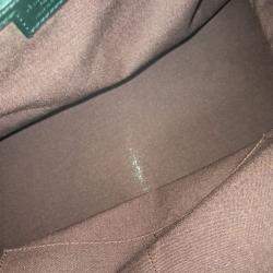 Pre Owned Louis Vuitton Brown Coated canvas Makassar Neo Greenwich bag