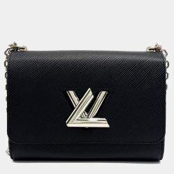 Pre Owned Louis Vuitton Black Epi Leather Epi Twist MM bag