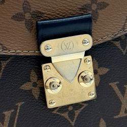 Pre Owned Louis Vuitton Brown Leather and PVC camera box