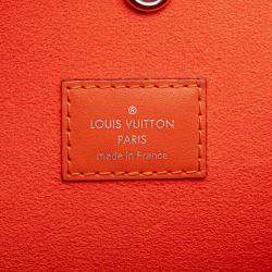 Pre Owned Louis Vuitton Orange Epi Neverfull MM