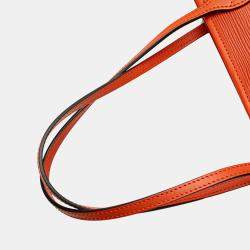 Pre Owned Louis Vuitton Orange Epi Neverfull MM