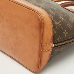 Pre Owned Louis Vuitton Monogram Canvas Alma PM Bag