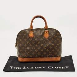 Pre Owned Louis Vuitton Monogram Canvas Alma PM Bag