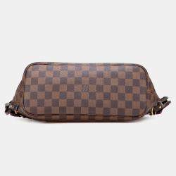 Pre Owned Louis Vuitton Brown Damier Ebene Neverfull PM