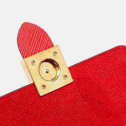 Pre Owned Louis Vuitton Red Epi Locky BB