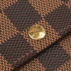 Pre Owned Louis Vuitton Damier Portefeuille Sarah Wallet