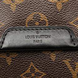 Pre Owned Louis Vuitton Brown Monogram Macassar Bass PM