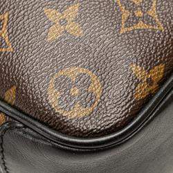 Pre Owned Louis Vuitton Brown Monogram Macassar Bass PM