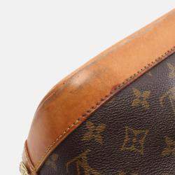Pre Owned Louis Vuitton Alma PM Handbag  Monogram Canvas Leather Brown