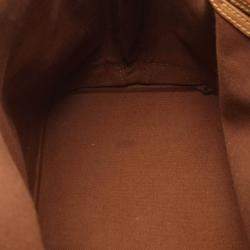 Pre Owned Louis Vuitton Alma PM Handbag  Monogram Canvas Leather Brown