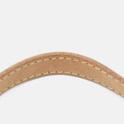 مملوكة مسبقًا حقيبة كتف لويس فويتون أوديون بني كانفاس مونوغرام صغير