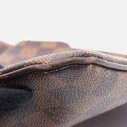 Pre Owned Louis Vuitton Pochette Mervil Damier Ebene
