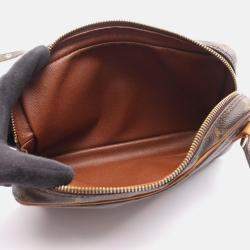 Pre Owned Louis Vuitton Pochette Marly Bandouliere Crossbody Shoulder Bag  Monogram
