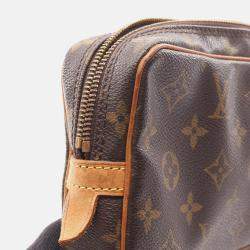 Pre Owned Louis Vuitton Pochette Marly Bandouliere Crossbody Shoulder Bag  Monogram