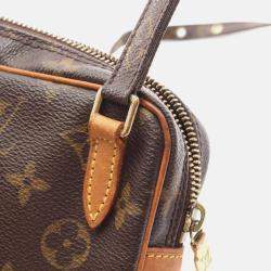 Pre Owned Louis Vuitton Pochette Marly Bandouliere Crossbody Shoulder Bag  Monogram