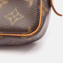 Pre Owned Louis Vuitton Pochette Marly Bandouliere Crossbody Shoulder Bag  Monogram