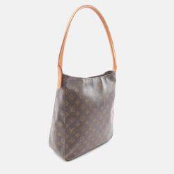 Pre Owned Louis Vuitton Looping GM Shoulder Bag Monogram Canvas