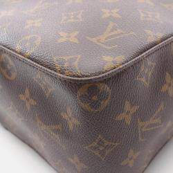 Pre Owned Louis Vuitton Looping GM Shoulder Bag Monogram Canvas
