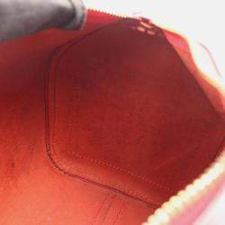 Pre Owned Louis Vuitton Speedy 25 Handbag Epi Leather Castilian Red