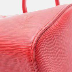 Pre Owned Louis Vuitton Speedy 25 Handbag Epi Leather Castilian Red