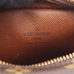 Pre Owned Louis Vuitton Danube Shoulder Crossbody Bag  Monogram Brown