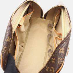 Pre Owned Louis Vuitton Deauville Travel Handbag  Monogram Canvas