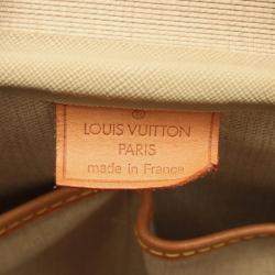 Pre Owned Louis Vuitton Deauville Travel Handbag  Monogram Canvas