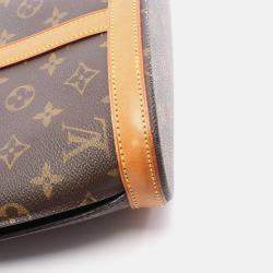 Pre Owned Louis Vuitton Babylon Shoulder Bag  Monogram Canvas Brown