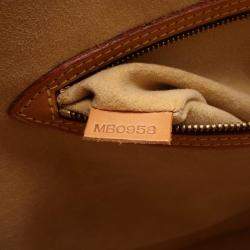Pre Owned Louis Vuitton Babylon Shoulder Bag  Monogram Canvas Brown