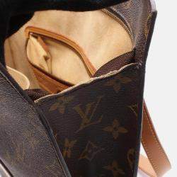 Pre Owned Louis Vuitton Babylon Shoulder Bag  Monogram Canvas Brown